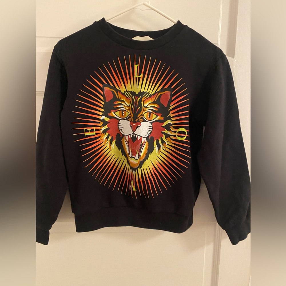 Authentic Gucci girls sweatshirt size 10